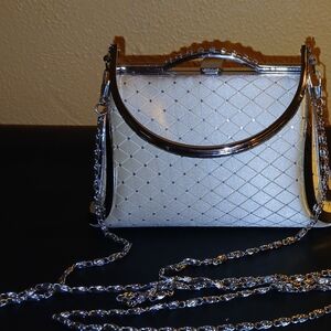 Elegant Silver Handbag